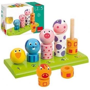 Goula - Apilable 1, 2..5, juego educativo