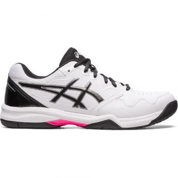 Zapatillas de tenis Asics Gel-Dedicate 7 para hombre en color blanco