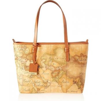 Alviero Martini 1a Classe Brown Female Shoulder Bag - Stylish Bags, Size: ONE SIZE