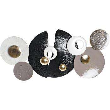 Decoración de Pared Abstracta Moderna en Metal