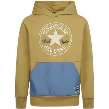 Sudadera Converse Po Pullover Hoody Niño Kaki