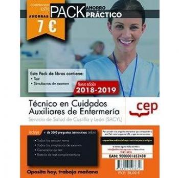 PACK AHORRO PRÁCTICO. Técnico en Cuidados Auxiliares de Enfermería. Servicio de Salud de Castilla y León