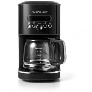 Cafetera Programable 12 Tazas 950W Negra Riviera & Bar BCF579