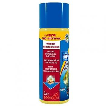 Sera Bio Nitrivec - Acondicionador de Agua para Acuario con Filtrado Biológico, 100 ml