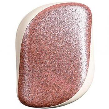 Tangle Teezer Compact Styler On-The-Go Detangling Hair Brush - Rose Gold Glaze