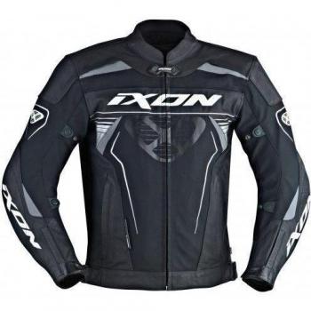 Ixon - Chaqueta Moto - Ixon Frantic negro/blanco - XXL