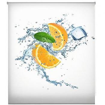 Estor Enrollable Traslúcido Estampado Digital para Cocina 125x180cm HSCC6290