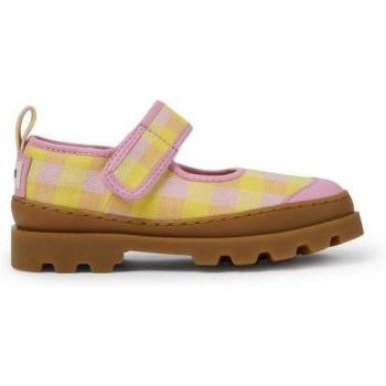 Camper K800421-005 - Merceditas de niña con estampado vichy en varios colores