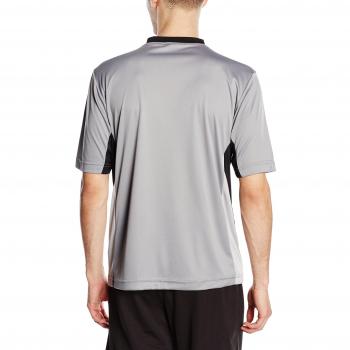 Spalding Referee Camiseta de Árbitro, Hombre, Gris/Negro / Plata, L