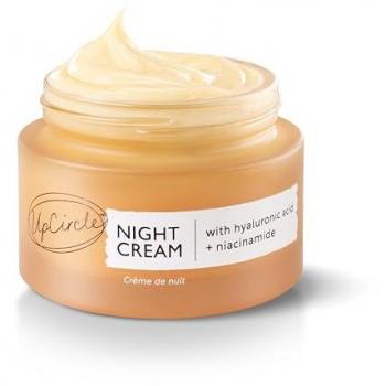 UpCircle Beauty Night Cream With Hyaluronic Acid & Niacinamide 55ml - Nourishing and Unscented for Sensitive Skin Anti-Ageing Properties - Vegan Cruelty-Free
