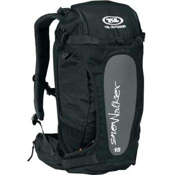TSL Unisex Adults’ Snowalker 15 Snowshoe Backpack, Black, Unica