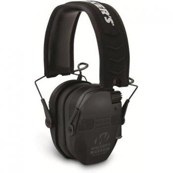 Walkers Razor Slim Electronic Quad Bluetooth Ear Muffs, 23 dB NRR, Black