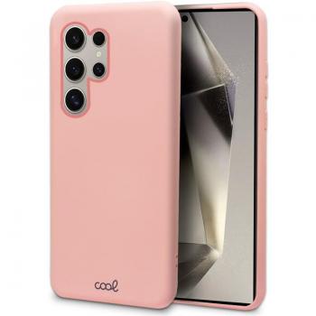 Funda de Silicona Flexible Rosa para Samsung Galaxy S24 Ultra