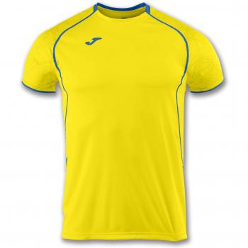 Joma Olimpia Camisetas, Niños, Amarillo/Royal, XS