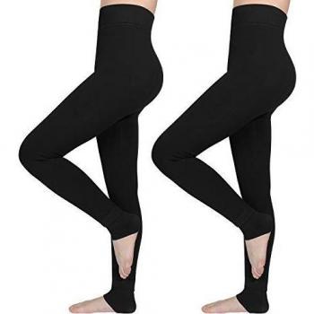 AIMTOP 2 Pack Leggins Termicos Mujer, Leggins Mujer Invierno Terciopelo Elástico Leggings Mujer Invierno, Mallas Termicas Mujer Pantalon Termico, Leggins Termicos