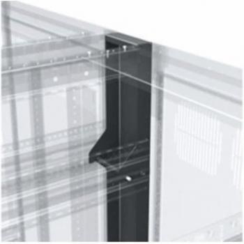Middle Atlantic BGR-CC-45FB Black Rack Cable Management Panel for Server Cabinet