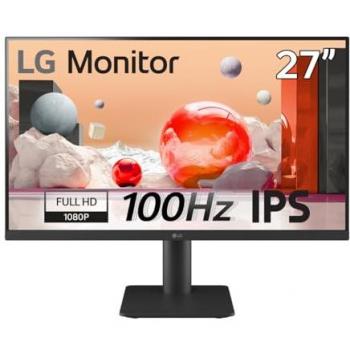 Monitor LG 27 Full HD IPS 100Hz 5ms con altavoces integrados - Modelo 27MS550-B