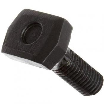 4140 acero T-Bolt, Negro óxido de acabado, Heavy Duty, mano derecha hilos, inch, fabricado en Estados Unidos, 1-1/2 inches Threaded Length, 3 inches Length, 1/2 inches-13 UNC Threads, Negro, 2