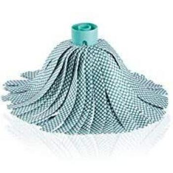 Leifheit Repuesto FREGONA MOP Twister Limp 1055401, Viscose, Turquesa, Único