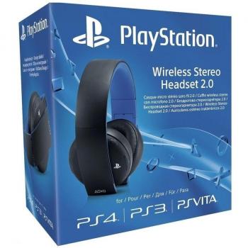 Sony - Auriculares Inalámbricos Oficiales Dorados con Sonido Envolvente 7.1 para PS4, PS3, PS Vita