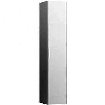 Columna Alta BASE LAUFEN 1650x350x336mm, 1 puerta derecha, blanco mate, 5 estantes, cierre suave