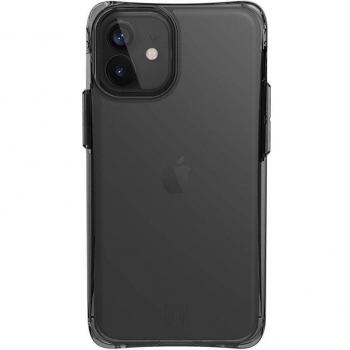 Funda Protectora UAG Mouve para iPhone 12 Mini 5G de 5.4 Pulgadas - Color Gris Translúcido