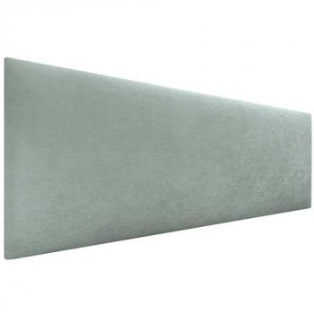 Cabecero Tapizado de Polipiel o Tela AQUALINE Liso en Verde Agua 160x50cm para Camas de 150/160 cm