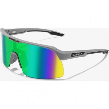 D.Franklin Gafas de Sol Wind Fifty Black / Black - Gafas de sol deportivas unisex con montura negra y lentes oscuros