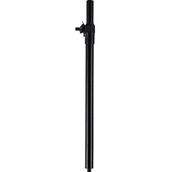 Soporte distanciador ajustable para altavoz y subwoofer Proel KP210S de acero negro con terminal inferior avitabile