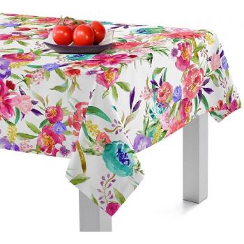 Mantel HappyFriday Multicolor Pink Bloom 150 x 150 cm
