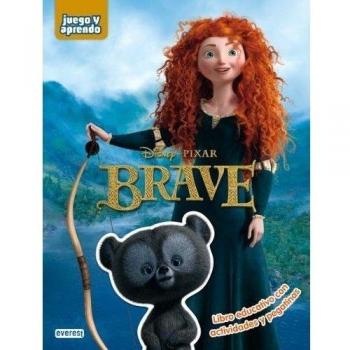Brave: Libro educativo con actividades y pegatinas
