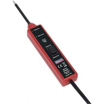 Probador eléctrico automático Sealey PP1 6-24v para circuitos de potencia de 12v, con funciones de voltímetro y amperímetro