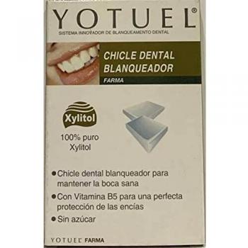 Yotuel Farma Chicle Dental Blanqueador 12 Unidades