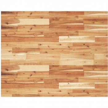 Tablero Escritorio Madera Maciza Acacia Sin Tratar 100x80x2 Cm Marrón