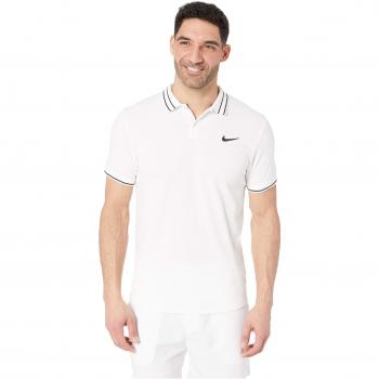 Nike M Nkct ADV Polo Shirt de Tenis, Hombre, White/