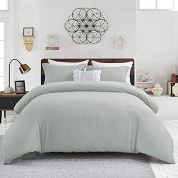 WAVVE Funda Nórdica 150x220 cm para Cama 90 con 1 Funda de Almohada 40x75 cm, Funda de Edredón de Microfibra, Suave y Transpirable