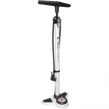 Velochampion Pro Bomba de bastidor/pie para ciclismo de alta presion High Pressure Track Pump