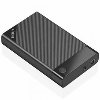 Caja Externa Aisens ASE-3529B para Disco Duro de 2.5 SATA a USB 3.1 Sin Tornillos Negra