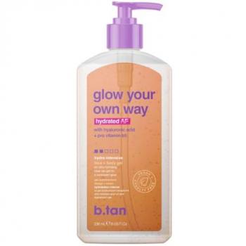 b.tan Glow Your Own Way Hydrated AF Gradual Self Tanning Gel - 236 ml