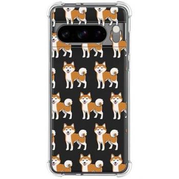 Funda Antigolpes de Silicona para Google Pixel 8 Pro 5G con Diseño de Perros 08