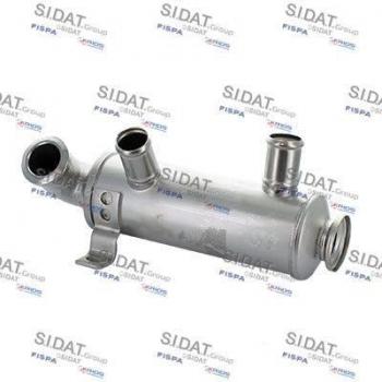 Enfriador EGR FISPA 83.1222 para vehículos PEUGEOT: 206, 207, 107, Bipper, 207+ y FORD: Focus, Fiesta, Fusion y CITROËN: C