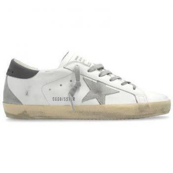 Golden Goose Women's Sneakers Super Star White/Grey Size 36 GWF00102F006113