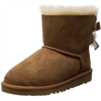 UGG Mini Bailey Bow, Botines Infantil, Marrón