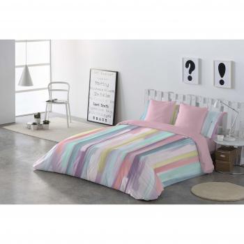 NAF NAF Funda Nordica Algodon 144 Hilos Nordico Suave Comodo Transpirable - Helga, Cama 90