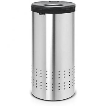 Brabantia 102288 - Cubo de colada de 30 l, tapa de plástico, color gris oscuro