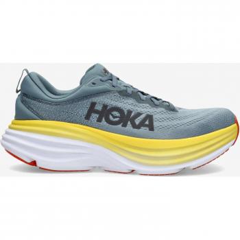 HOKA Bondi 8 Men's Running Shoes Goblin Blue/Mountain Spring, Size: UK 10