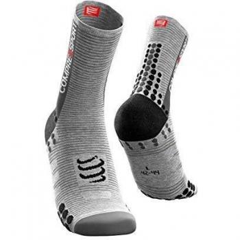 COMPRESSPORT Calcetines Pro Racing V3.0 Bike Gris Jaspeado
