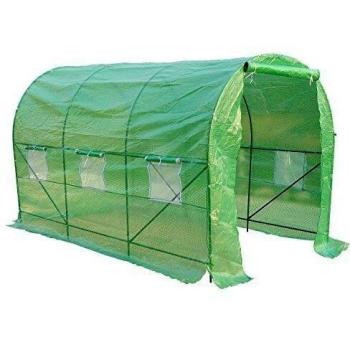 HOMCOM Outsunny - Invernadero caseta 350 x 200 x 200 Jardin terraza Cultivo de Plantas semilla
