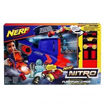 Juego de lanzacoches Nitro Flashfury Chaos, Nerf C0788EU40