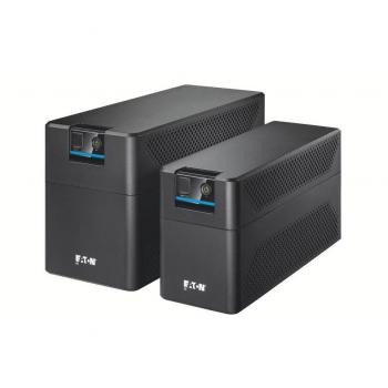 Eaton 5E700UF UPS de 0,7 kVA con sistema de alimentación ininterrumpida (SAI) línea interactiva y 2 salidas AC
